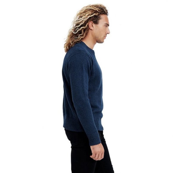 Men's Knit Sweater BLACK (MKS) - Picture 5 of 13